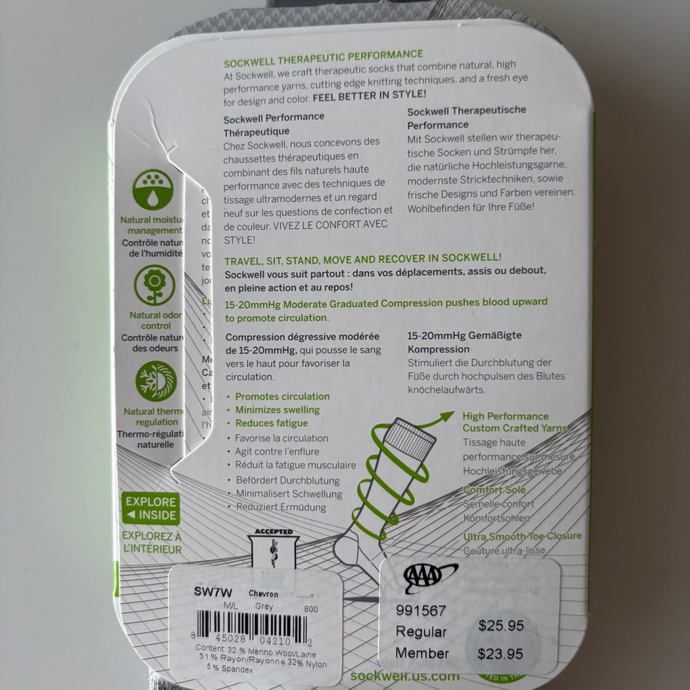 Sockwell Performance Compression Socks - Picture 4 of 5